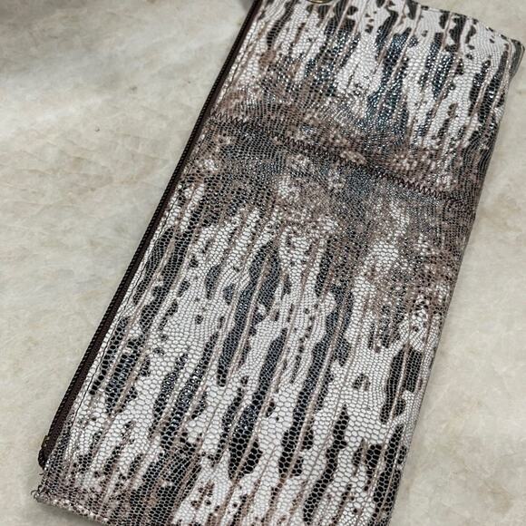 Hobo Vida wallet clutch lizard print 100% leather - Picture 12 of 14